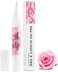 Cuticle Oil Pen for Nail - Lagunamoon Nail Oil for Nail Care & Nail Growth - Nourish, Soothe & Moisturize Damaged Nails - Rose, 5 ml by LagunaMoon