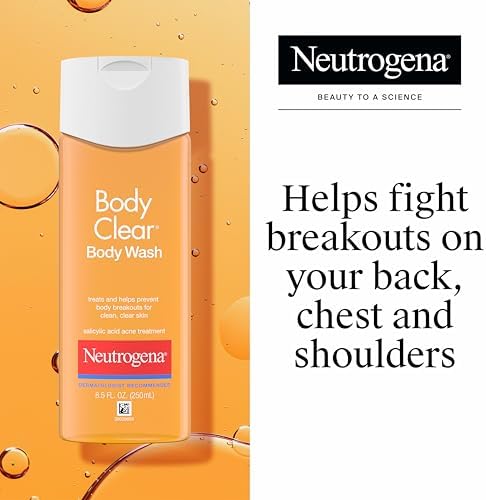 Neutrogena Body Clear Acne Body Wash, 3 x 8.5 fl oz - Image 2