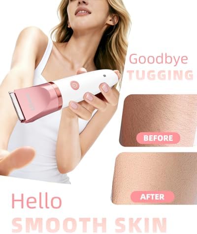 Ufree 3-in-1 Bikini Trimmer Electric Razors for Women, Gifts for Women - Image 4