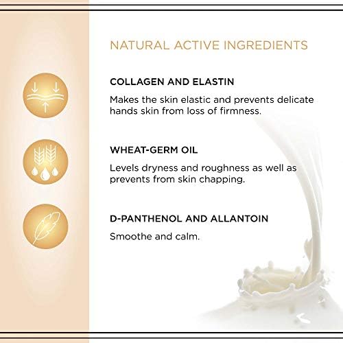 EVELINE COSMETICS GLICERINI Hand and Nail Cream Goat's Milk - Image 5