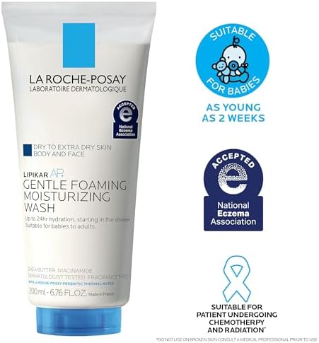La Roche-Posay Lipikar AP+ Gentle Moisturizing Body Wash, with Shea Butter - Image 6