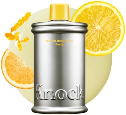 Knock Melt-In Body Toner Zesty, Milky Body Moisturizer with Ceramide by Knock