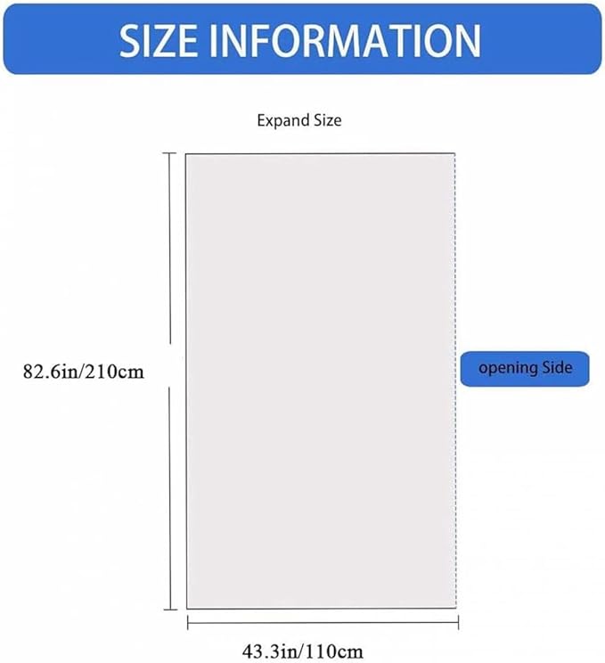 50 Pieces Disposable Plastic Sheeting, Sauna Blanket Liners Side Opening, Body Wrap Far Infrared Sauna Blanket for Beauty Salon Spa Sauna Room Body Therapy Home Use