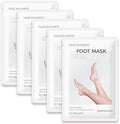 5Packs Foot Mask with Niacinamide, Deep Hydration Foot for Dry Cracked Skin, Nourishing Care with Shea Butter & Vitamin E, SPA at Home, 6.3oz by Amococo