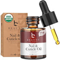 Organic Nail and Cuticle Oil - USA Made Nail Oil for Growth & Strength by BeautybyEarth