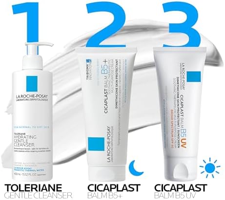 La Roche-Posay Cicaplast Balm B5, Barrier Repair Cream for Dry Skin - Image 7