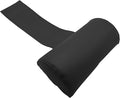 Poolzilla Universal Black Spa Pillow, Made of Soft Foam for Outdoor Hot Tubs and Chaise lounges - Adjustable Headrest and Weighted that Fits Any Spa