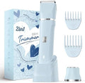 Risina 2-in-1 Bikini Trimmer for Women, Travel Razors, Beach Essentials by Risina