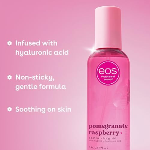 eos Essentials Bundle - Body Wash, Body Mist, Body Lotion - Pomegranate Raspberry - Image 4