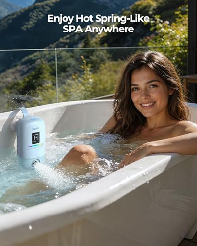Cordless Portable Bath Jets for Tub Home Spa Massager - Image 2