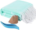 Turkish Beach Pool Towel with Elastic Band Oversized Sand Free Quick Dry Sandproof Cute Compact Lightweighter Thin Extra Large Xl Big Adult Clearance Resistant Travel Essentials Accessories Must Haves by genovega