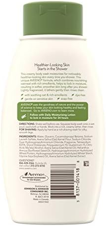 Aveeno Daily Moisturizing Body Wash, 12 Fl Oz - Image 2