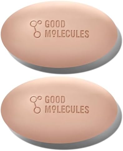 Good Molecules Clarify and Cleanse Bar, Salicylic Acid Bar Soap, Pack of 2 by GoodMolecules