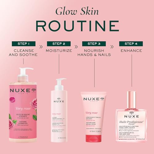 NUXE Very Rose Hand and Nail Cream with Rose Oil & Aloe Vera, 1.7 Fl Oz - Image 6