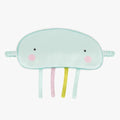 Orose Kids Silk Sleep Mask Cute Adjustable Original Design for Boys & Girls, Double-Sided Mulberry Silk, Cartoon Pattern, Toddler Eye Mask (Jellyfish)