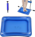 Inflatable Pool Foot Bath Basin, Portable Foot Bath Basin, Foot Soaking Bath Basin for Pool Entry Ladder, Swimming Pool Clean Feet Pedicure Supplies (Square) by Unknown