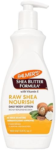 Palmer's Raw Shea Body Lotion Formula for Dry Skin (13.5 Fl Oz) by Palmers