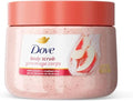 Dove White Peach & Crushed Rice Body Scrub Exfoliates and Deeply 15 Ounce (Pack of 12) by Dove