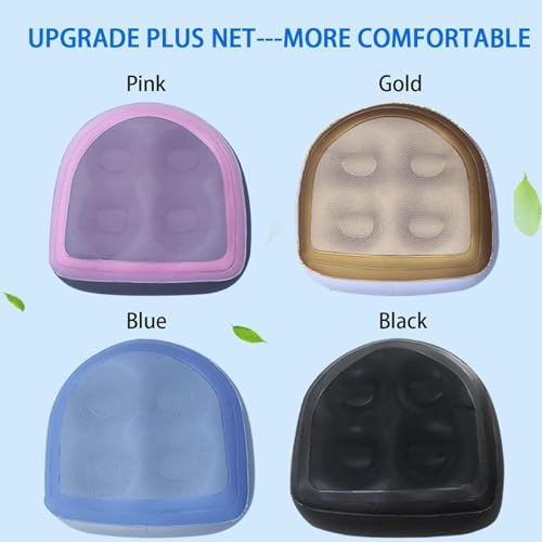 Hot Tub Seats for Adults, Inflatable Hot Tub Accessories with Suction Cup and Mesh, Inflatable and Water-Filled Dual Purpose Hot Tub Booster Seat Comfortable Soft Hot Tub Cushion (Gold) - Image 5