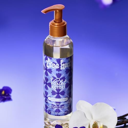 Tree Hut Moisturizing Shave Oil, Violet Victory, 7.7 oz - Image 5