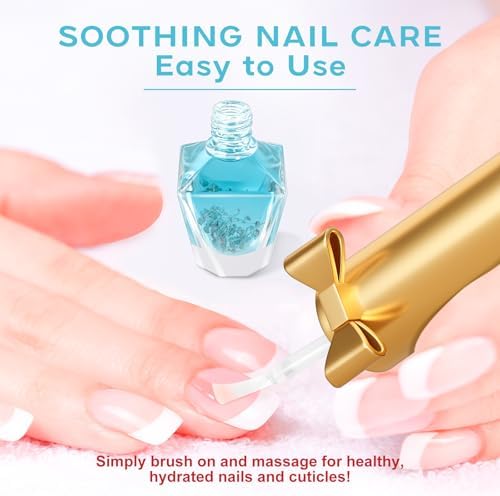 Cuticle Oil, Cuticle Nail Oil Infused with Real Flowers, Jasmine 12ml - Image 6