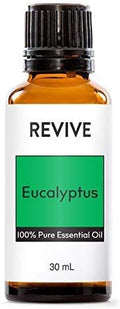 Eucalyptus Essential Oil 30mL by Revive Essential Oils - 100% Pure Therapeutic Grade, for Diffuser, Humidifier, Massage, Aromatherapy, Skin & Hair Care