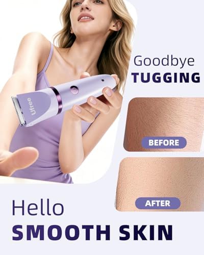 Ufree 3-in-1 Bikini Trimmer Electric Razors for Women, Gifts for Women - Image 3