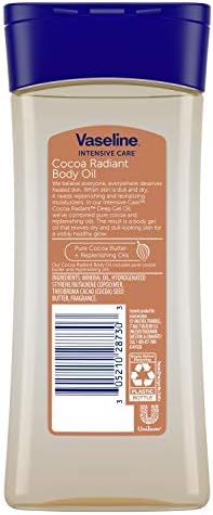 Vaseline Intensive Care Body Gel Oil, Cocoa Radiant, 2.27 Fl Oz (Pack of 18) - Image 2