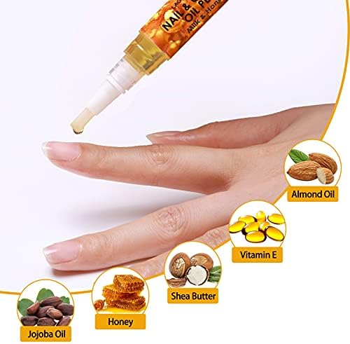 Lagunamoon Milk & Honey - Cuticle Oil Pen with Natural Ingredients to Moisturize and Nourish Dry Nails and Cuticles, Prevents Nail Cracking and Hangnails, Skin Moisturizer, 0.20 Fl Oz (Pack of 1) - Image 3