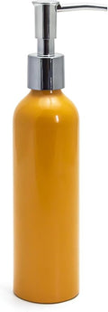 Elitzia Massage Oil Warmer Use Parts Pump Bottle 1 Pack 8.45oz/250ml Aluminium Pump Bottles for Solution Gel Lotion and Cream Use Suitable for ETAW02S ETAW03 ETLB01 ETLB02 ETOH843N ETOH843NB(Orange)