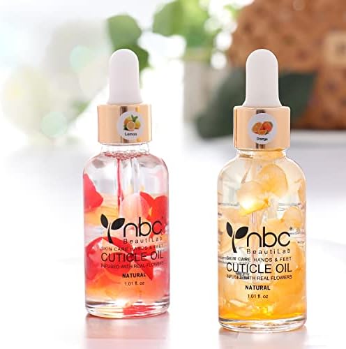 Nail Cuticle Oil, 2Pcs 30ml Lemon & Orange Cuticle Oil Set Nail Growth Oil with Vitamin E, Jojoba Oil Natural Plant-based Cuticle Oil for Nails Smoothing, Nourishing, and Moisturizing - Image 3