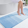 OLANLY Bathroom Runner Rug 54x24, Extra Soft Absorbent Microfiber Bath Rugs by OLANLY