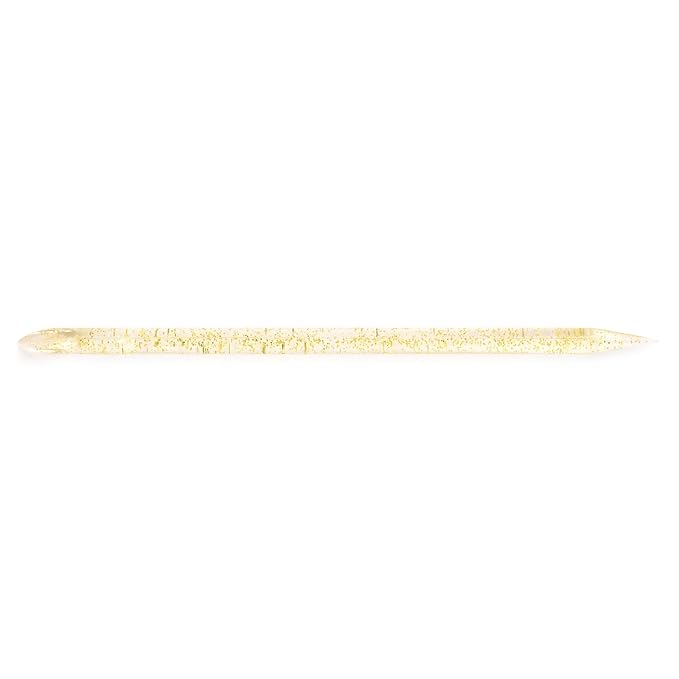 100Pcs Disposable Nail Sticks Double-End Nail Cuticle Pusher Remover Nail Care Stick Cleaning Stick for Fingernail Manicure Pedicure Tool (Gold)