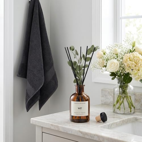 Eucalyptus & Mint Scent Reed Diffuser Set for Bathroom Room Decor - Image 5