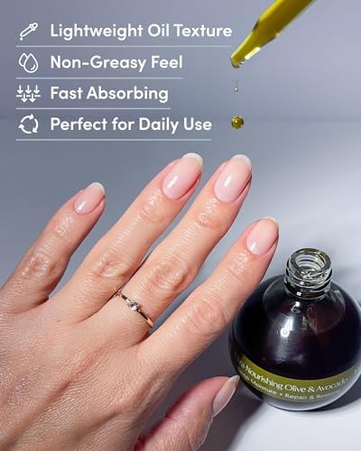 ella+mila Cuticle Oil for Nails - Olive & Avocado, Vegan, 2.3 fl oz - Image 5