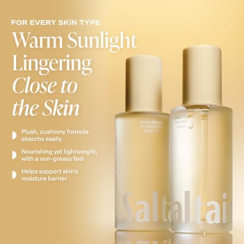 Saltair Body Oil | Shea Soleil After Shower Dry Oil Moisturizer | 4 fl oz - Image 5