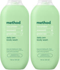 Method Body Wash, Daily Zen, Paraben and Phthalate Free, 18 oz (Pack of 2) by method