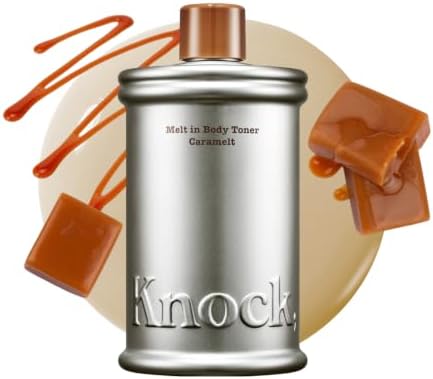 Knock Melt-In Body Toner Caramelt, Milky Body Moisturizer with Ceramide by Knock