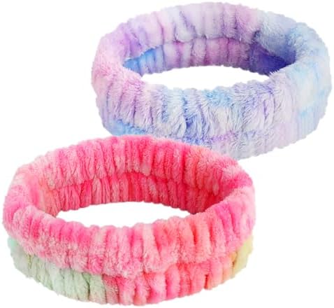 YGQQOY Headband for Washing Face, 2Pcs Spa and Makeup Headband by YGQQOY