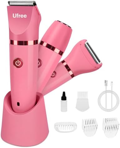 Ufree 3-in-1 Bikini Trimmer Electric Razors for Women, Gifts for Women by Ufree