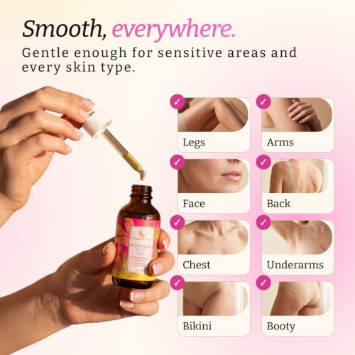 Cyperus Rotundus Oil, 60ml After-Shave and Post-Wax Moisturizer, Botanical Body Oil with Jojoba, Rosehip and Sweet Almond Oils for Silky Smooth Skin, All Skin Types - Image 4