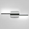 Ralbay Modern LED Black Vanity Light 24inch 24W Frosted Aluminum LED Matte Black Vanity Light for Bathroom Lighting Fixtures White Light 6000K