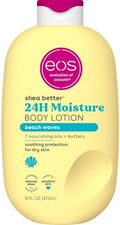 eos Shea Better 24H Moisture Body Lotion- Beach Waves, 16 fl oz by eosproducts