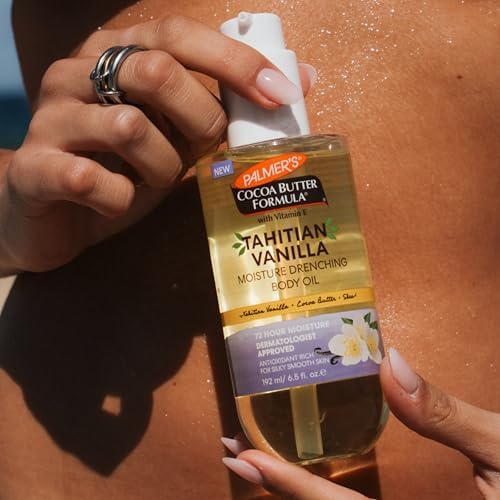 Palmer's Tahitian Vanilla Body Oil, Cocoa Butter Formula, 6.5 Fl Oz (Pack of 12) - Image 3