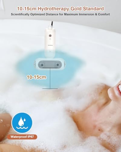 KokoSelene Bath Spa Jet for Bathtub with Dual Hydro Jets Daily Relax - Image 7