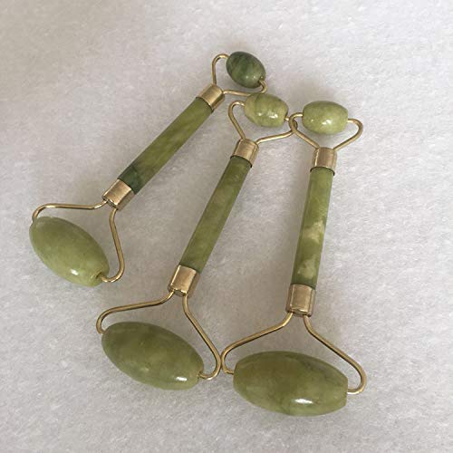 Magik 1-3 Pack Jade Roller Gua Sha Massager Face Body Eye Neck Tool Xiuyu Anti Aging Wrinkle Remover (1 Pack, Classic Roller)