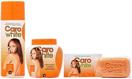 Caro White Set-3 (Lotion 10.14oz + Cream 10.14oz + Soap 6.3oz) - Image 2