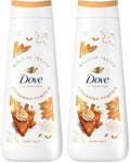 Dove Limited Edition Holiday Treats Body Wash Cinnamon Pumpkin Pie for Deep Nourishment 20 oz (Pack of 2) by Dove