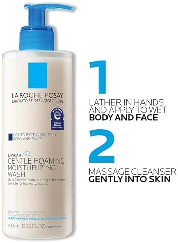 La Roche-Posay Lipikar AP+ Gentle Moisturizing Body Wash, with Shea Butter - Image 7