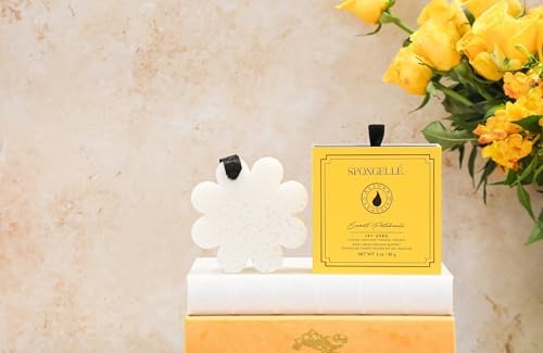 Spongellé Sweet Patchouli Wild Flower Bath Sponge with Box for Mothers Day Gift | Built-in Body Wash & Body Scrubber, Shower Loofah Sponge for Women | 14+ uses - Image 4